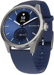 Withings ScanWatch 2 - 42mm Blau Smartwatch (Herzfrequenzmessung, Schrittz&auml;hler,