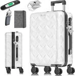 KESSER&reg; Reisekoffer Koffer ABS Hartschalenkoffer mit Zahlenschloss,...