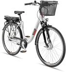 Telefunken City E-Bike Elektrofahrrad 28 Zoll 7-Gang Nabenschaltung Frontmotor 