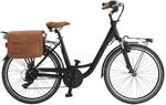 Via Veneto Elektro-Citybike MONOTUBO CLASSIC Lady 26 Zoll, NERO POLV.CAFFE