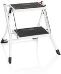 hjh OFFICE Klappleiter SOLID W1 Stahl