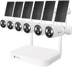 LUVISION Dual WLAN Solar Akku &Uuml;berwachungssystem 10 Kanal NVR 4MP