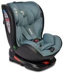 Lorelli i-Size Kindersitz Nebula (40-150cm) Isofix, 360&deg; drehbar, verstellbar gr&uuml;n