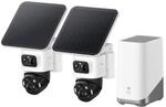 eufy Cam S4 2-Cam Kit + Homebase S380 (&Uuml;berwachungskamera, f&uuml;r den Au&szlig;enbereich,