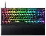 RAZER Huntsman V3 Pro Tenkeyless, Schwarz Gaming-Tastatur (DE-Layout, Razer Snap Tap,
