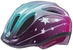 KED Kinderhelm MEGGY II TREND Stars, Pink Aqua Glossy
