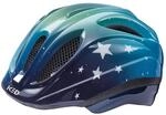 KED Kinderhelm MEGGY II TREND Stars, Blue Green Glossy