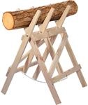 dobar S&auml;gebock Massivholz, Natur