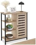 tectake&reg; Sideboard, Industrial Style, Ablage und 3 offene F&auml;cher, mit