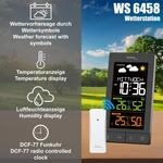 technoline WS 6458 Wetterstation (Wettervorhersage, Innen-/Au&szlig;entemperatur,