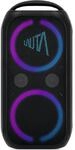 TechniSat WUMMSBOX Bluetooth Lautsprecher mit Akku, Subwoofer und Lichteffekt
