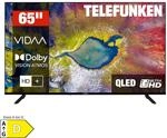Telefunken D65Q920B2CW QLED Fernseher 65 Zoll Smart TV VIDAA 4K UHD HDR Dolby...