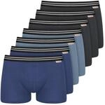 NUR DIE Herren Boxer Cotton Stretch 7er Pack