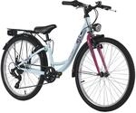 Dacapo DaCapo Kinderfahrrad 24" Cindy 7 G&auml;nge RH 32 cm mit Beleuchtung - Ab 8 Jahre