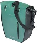 BASIL Fahrrad-Einzelpacktasche Rivo M MIK Hooks, silbergr&uuml;n