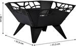Dobar 35416 Design-Feuerschale