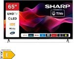 Sharp 65HM5745E QLED Fernseher 65 Zoll Smart TV by TiVo 4K UHD Fernseher mit HDR