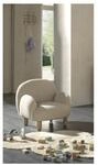 Kindersessel, Bezug Boucl&egrave; Beige