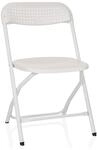 hjh OFFICE Outdoor Stuhl TUDELA XXL PRO W Kunststoff ohne Armlehnen