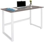 hjh OFFICE Schreibtisch WORKSPACE LIGHT I Melaminharzbeschichtete Spanplatte, Gestell