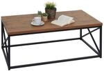 Couchtisch MCW-A27, Wohnzimmertisch Beistelltisch Sofatisch, Metall 3D-Struktur