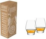 RIEDEL All American Bourbon Glas - 2er Set, Spirituosen Glas, Kristallglas,