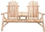 bellavista Zweisitzer-Bank mit Tisch Timber