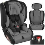 tectake&reg; Autositz, i-Size Zulassung, mit Seitenaufprallschutz, l&auml;ngenverstellbarer