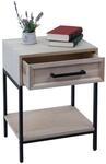 Nachttisch MCW-N91, Kommode Beistelltisch Nachtschrank Schrank, Schublade...