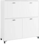 byLIVING Sekret&auml;r MONTANA, Breite 120 cm, wei&szlig;