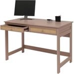 Schreibtisch MCW-O36, B&uuml;rotisch Laptoptisch Arbeitstisch, Schublade 78x110x60cm Holz