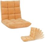 Bodensessel MCW-N43, Relaxsessel Bodenkissen Klappsessel 6 Relaxpositionen, stabiles
