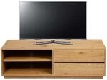 TV-Rack MCW-J78, Fernsehtisch Lowboard Kommode, Schublade, MDF 42x140x40cm