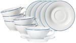 Ritzenhoff & Breker Teetassen mit Untertassen Ostfriese 100 ml 6er Set