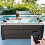 Miweba MSpa Whirlpool Frame Tribeca F-TR062W, 6 Personen, App-Steuerung, UVC+