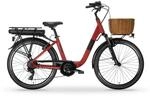 MBM Elektro-Citybike RHEA 24 Zoll, red