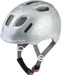 Alpina Kinder-Helm Ximo 2, silver flower gloss