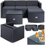KESSER&reg; Polyrattan Lounge Aruba &ndash; Gartenlounge f&uuml;r 4-5 Personen...