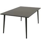 DEGAMO Tisch DENVER 100x160cm, Metall anthrazit