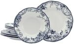 CreaTable - 24768 Adelaide Blau, Tafelservice 8-tlg