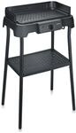 SEVERIN PG 8596 Standgrill (2000 Watt, Kunststoff, Grillfl&auml;che: 39 x 23 cm)