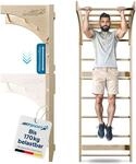 ArtSport Sprossenwand f&uuml;r Erwachsene - Indoor Kletterger&uuml;st aus Holz mit