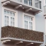 Balkonsichtschutz, Sichtschutz Windschutz Verkleidung f&uuml;r Balkon Terrasse Zaun...
