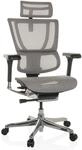 hjh OFFICE Luxus Chefsessel ERGOHUMAN SLIM GEN2 Netzstoff mit Armlehnen