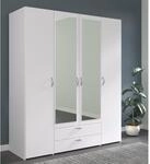 Parisot Kleiderschrank 4-t&uuml;rig "Daily 3" mit Spiegel
