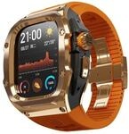 Silikon Metall Geh&auml;use f&uuml;r Apple Watch Ultra 2 / 1 49mm