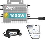 DEYE Mikro-Wechselrichter 1600 W SUN-M160G4-EU-Q0 inkl. 5m Anschlusskabel f&uuml;r