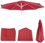Ersatz-Bezug f&uuml;r Sonnenschirm Asti, Sonnenschirmbezug Ersatzbezug, &Oslash; 3m
