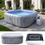 Whirlpool MCW-N97, 5 Personen, In-/Outdoor heizbar aufblasbar Pumpe PVC...