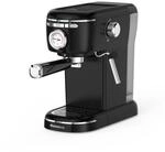 Melchioni Siebtr&auml;germaschine 3in1 15 Bar 1100W f&uuml;r Pulver Pads Kapseln